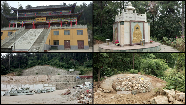Il-tempio-Taishan-della-città-di-Shiyan-è-stato-raso-al-suolo